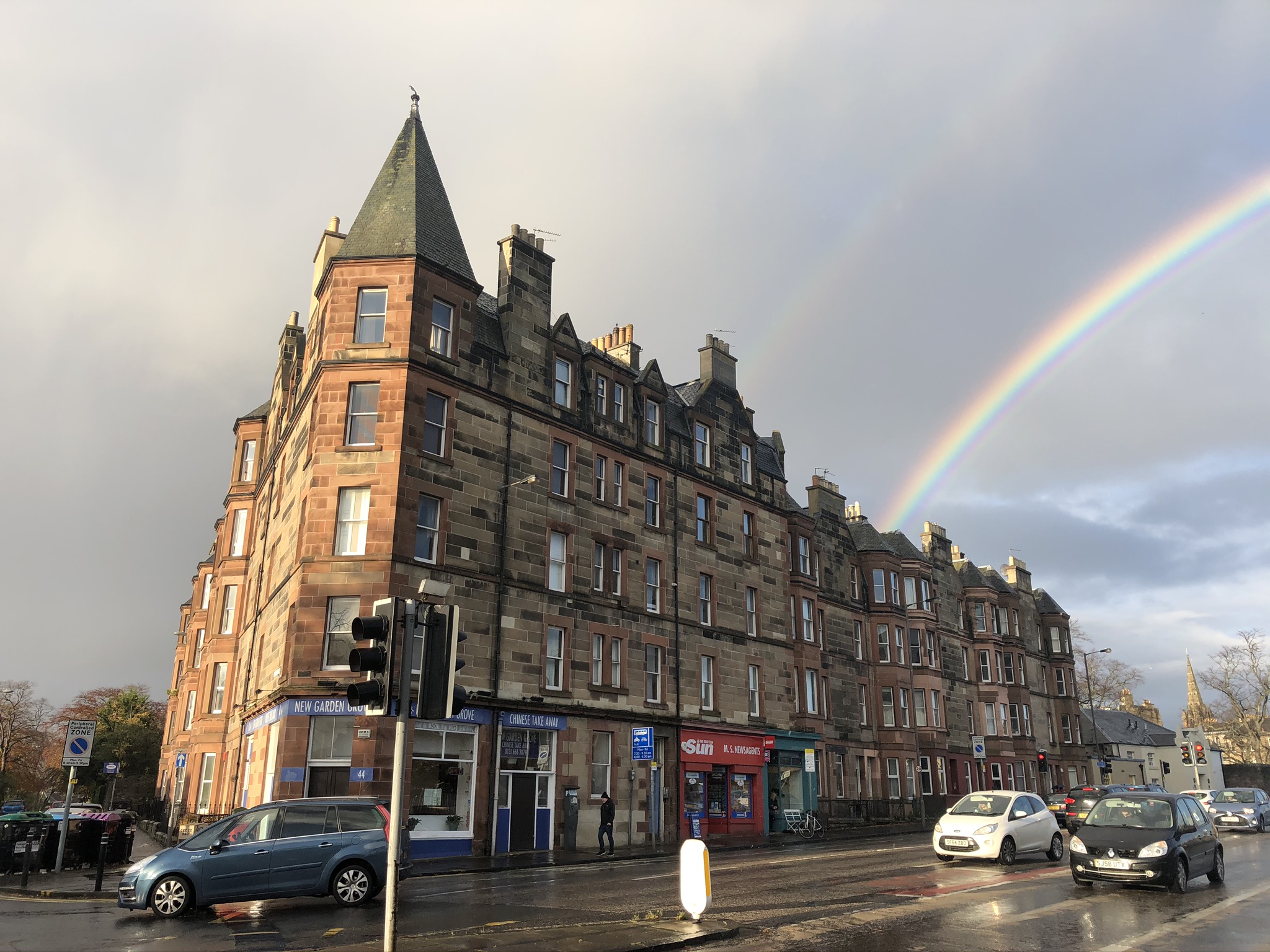 Double Rainbow with supernumerary